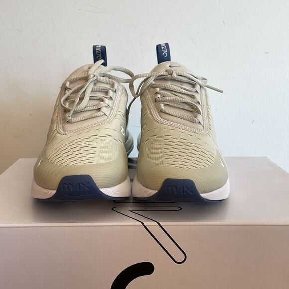 Nike Air Max 270 Light Bone/Diffused Blue USA Women 6.5/UK4/EU37.5(FQ8783-072) - Picture 5 of 13
